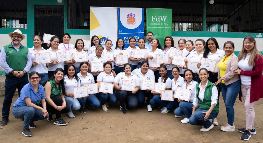 Fundación Wong y Fundación de Waal, unidas contra la desnutrición crónica infantil